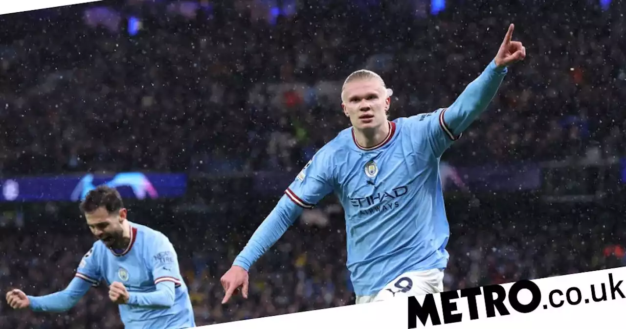 Erling Haaland destroys Leipzig with five goals as Man City reach quarter-finals