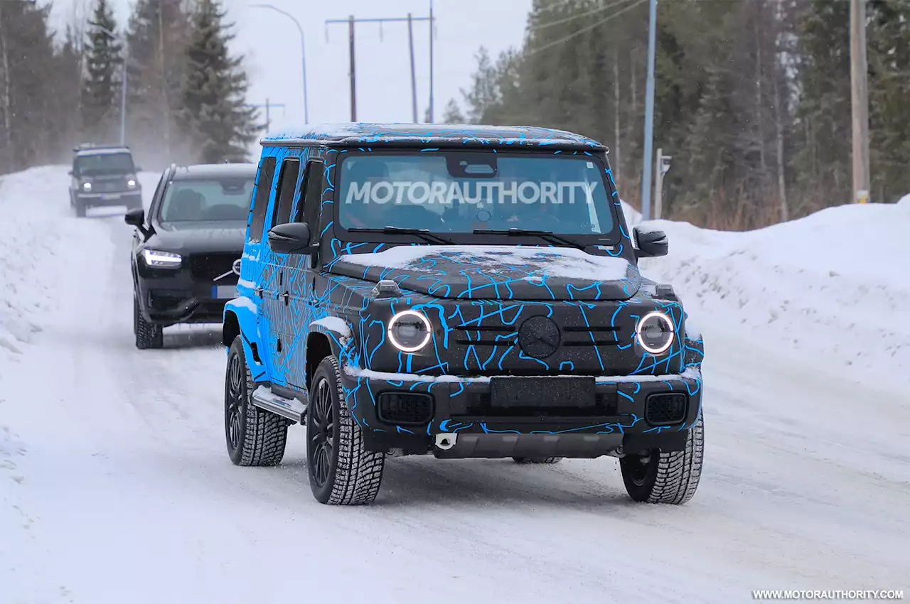 2024 Mercedes-Benz EQG spy shots