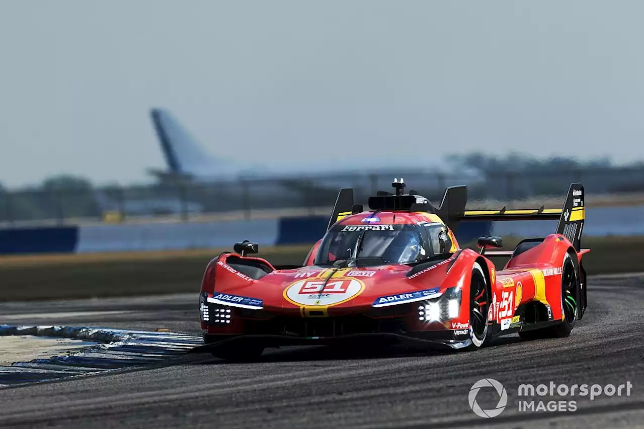 Calado questions WEC tyre warmer ban after Sebring Prologue crash