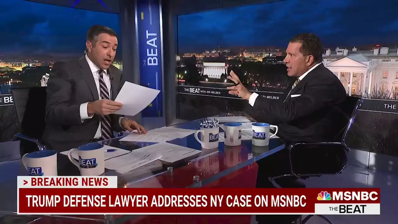 Trump lawyer responds to ‘likely’ charges on MSNBC