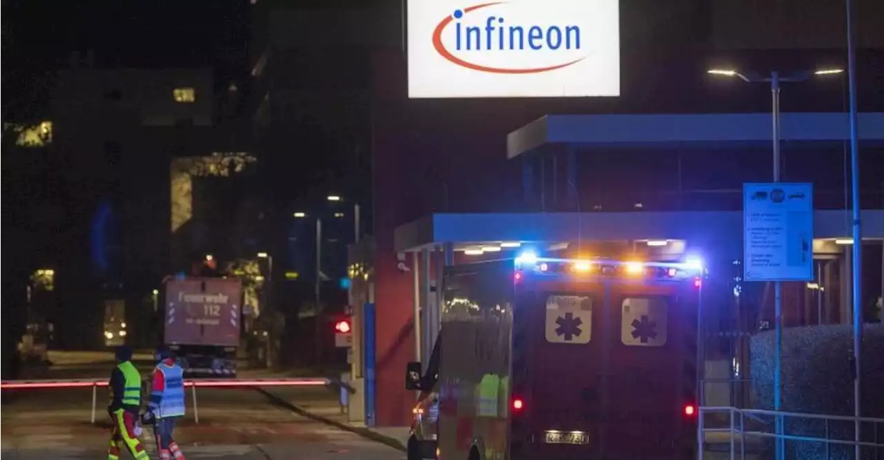 Entwarnung bei Infineon: Großeinsatz in Regensburg verläuft glimpflich