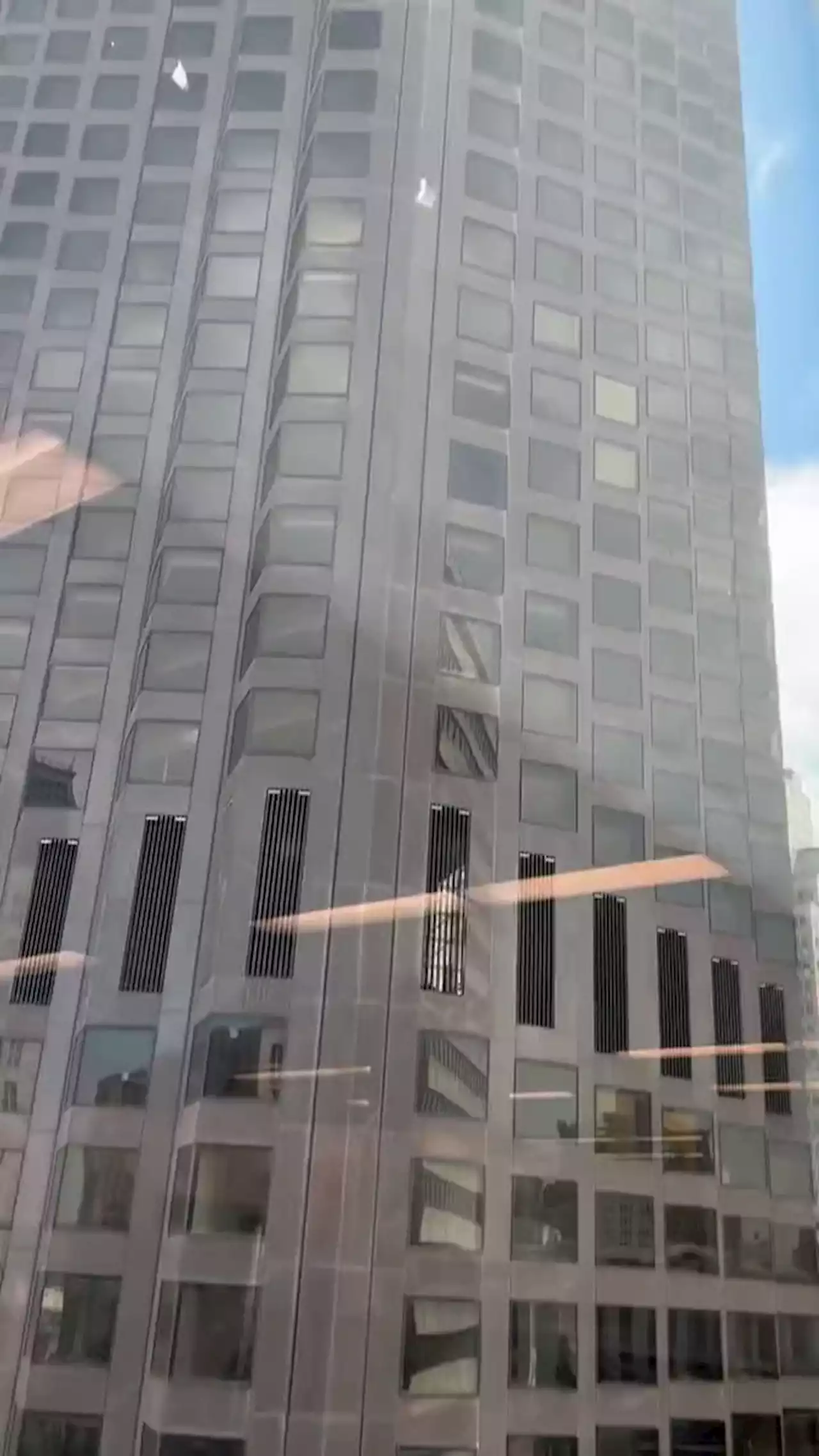 Window Pane Blown Off From SF High-Rise Building Prompts Shelter-in-Place Order