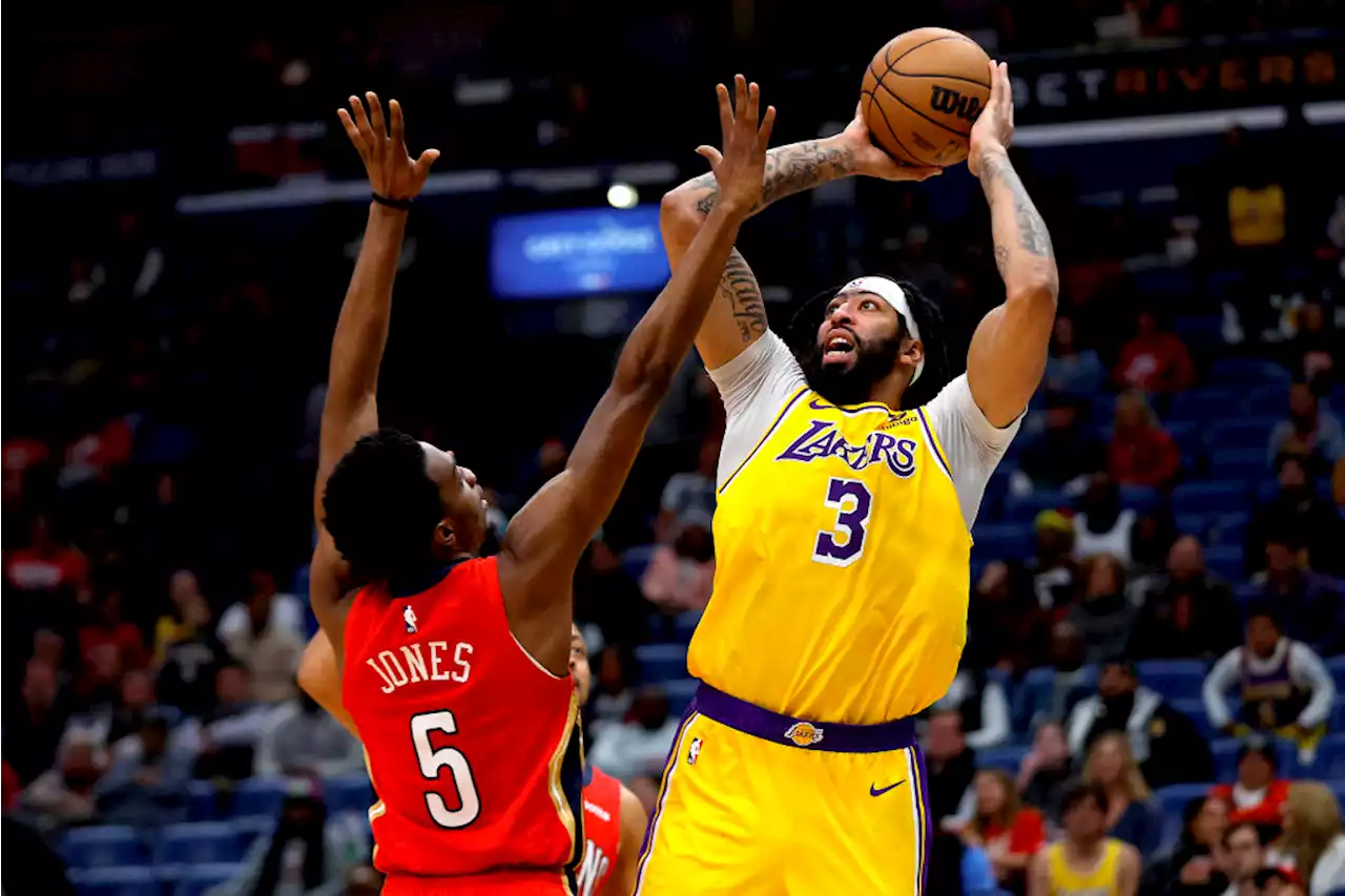 Lakers Crush Pelicans 123-108, Anthony Davis Scores 35