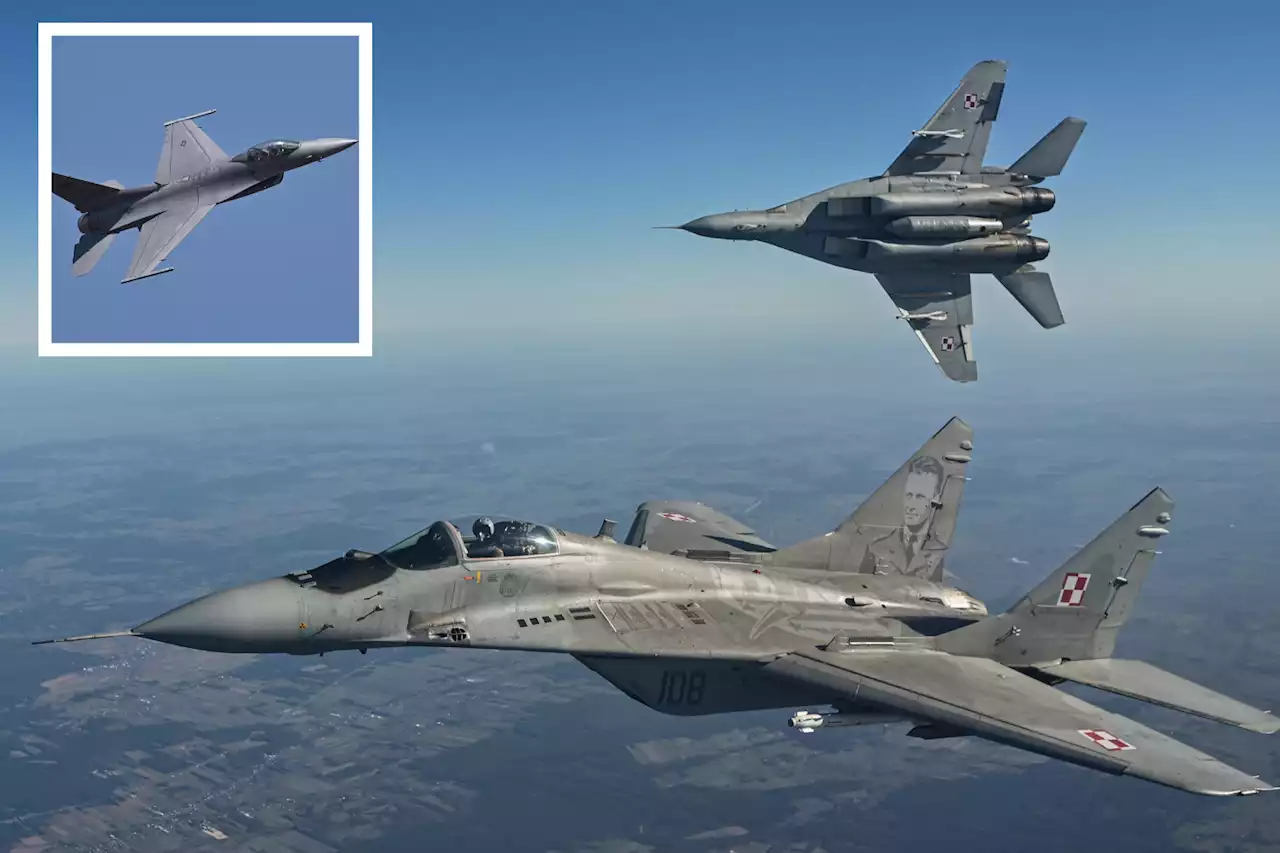 Ukraine's newest fighter jet compared to U.S. F-16 'Fighting Falcon'