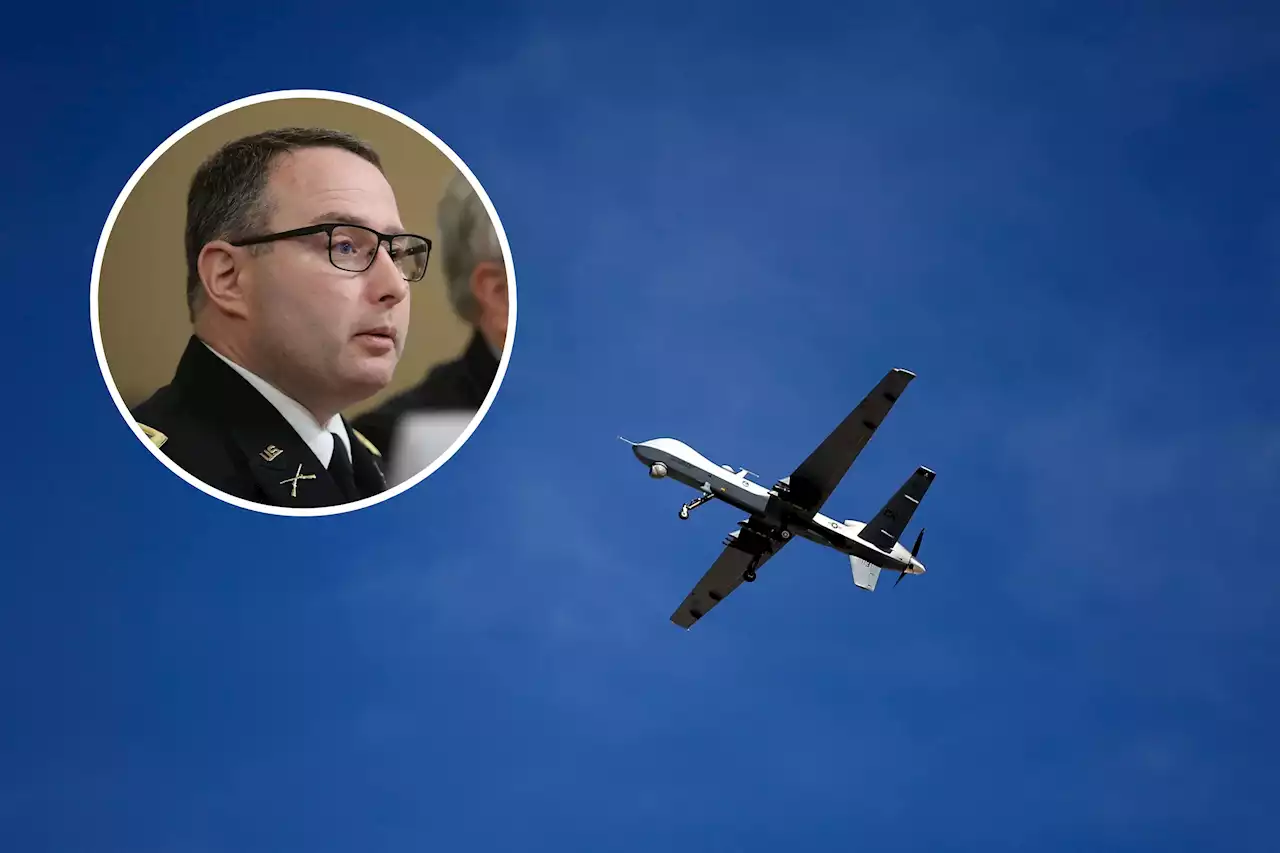 Vindman worried Russia could 'recover and exploit' U.S. drone technology