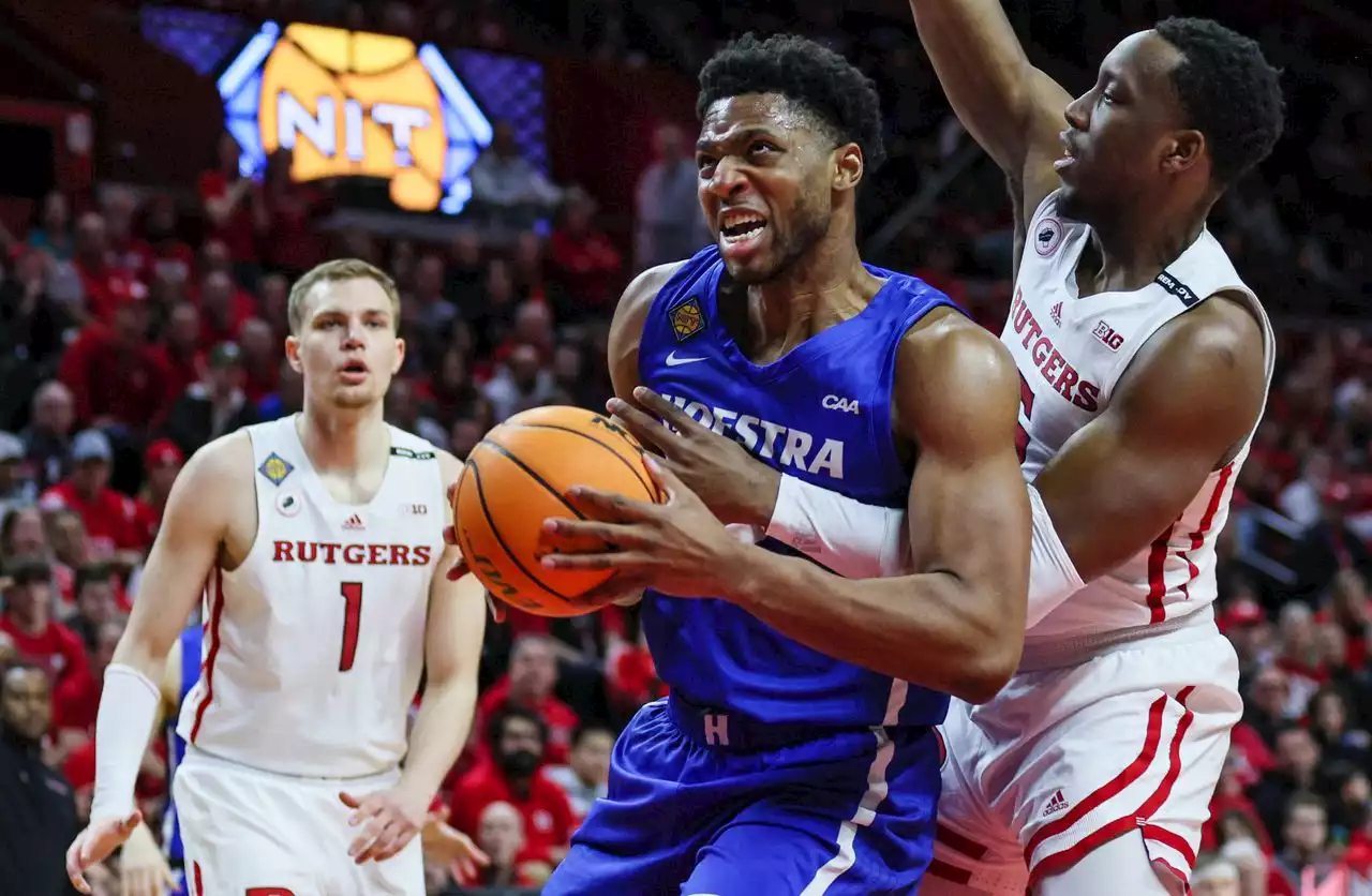 Rutgers’ season ends with loss to Hofstra in 1st round of NIT