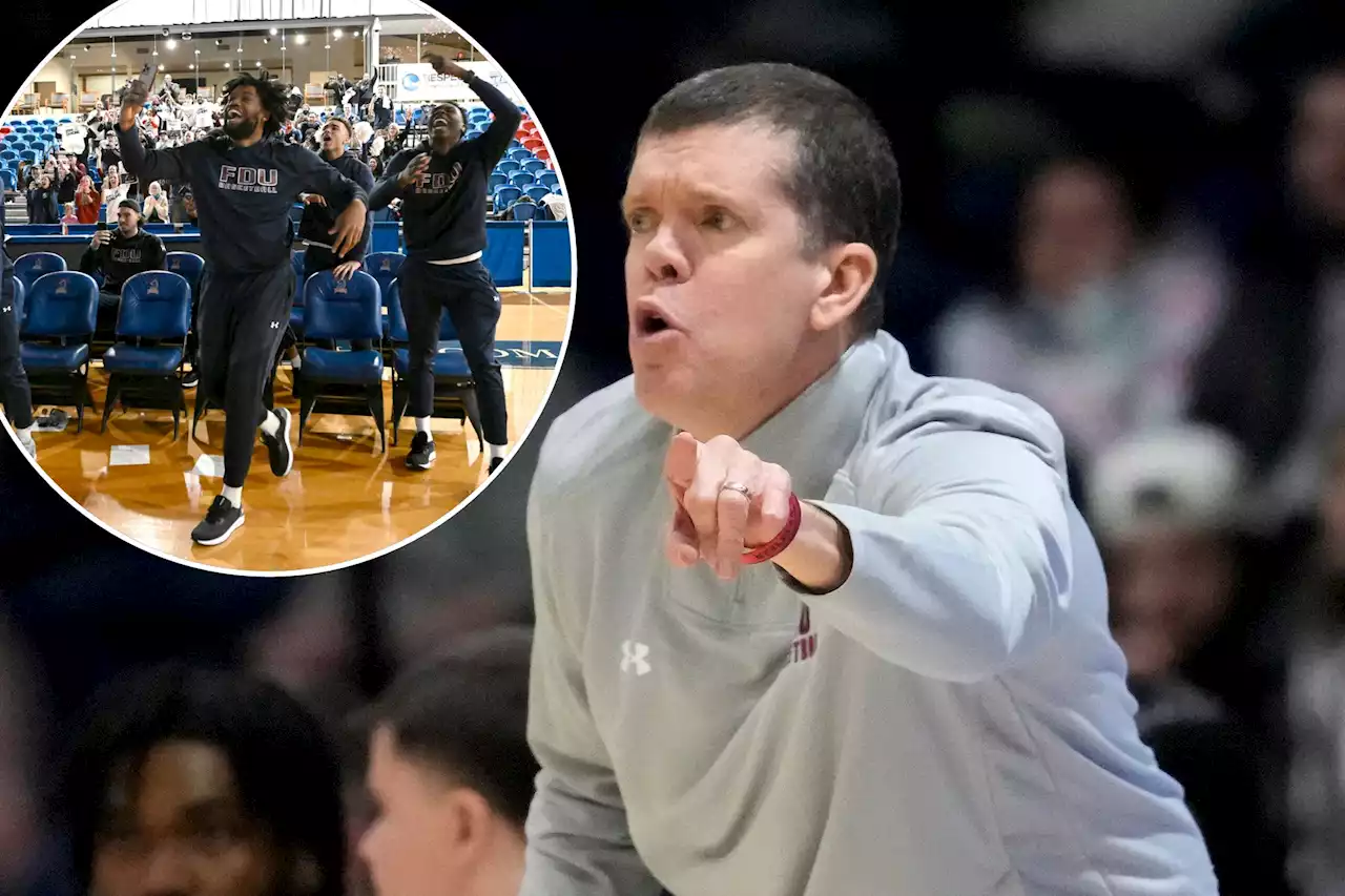 Tobin Anderson dispels coaching credo in leading Fairleigh Dickinson to March Madness