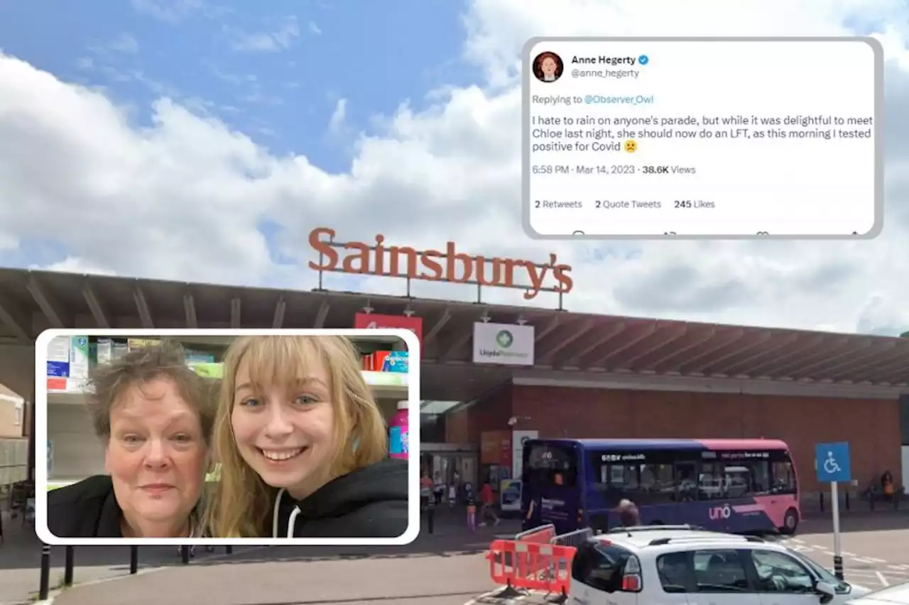 Positive Covid test for The Chase star day after Sainsbury's selfie with fan