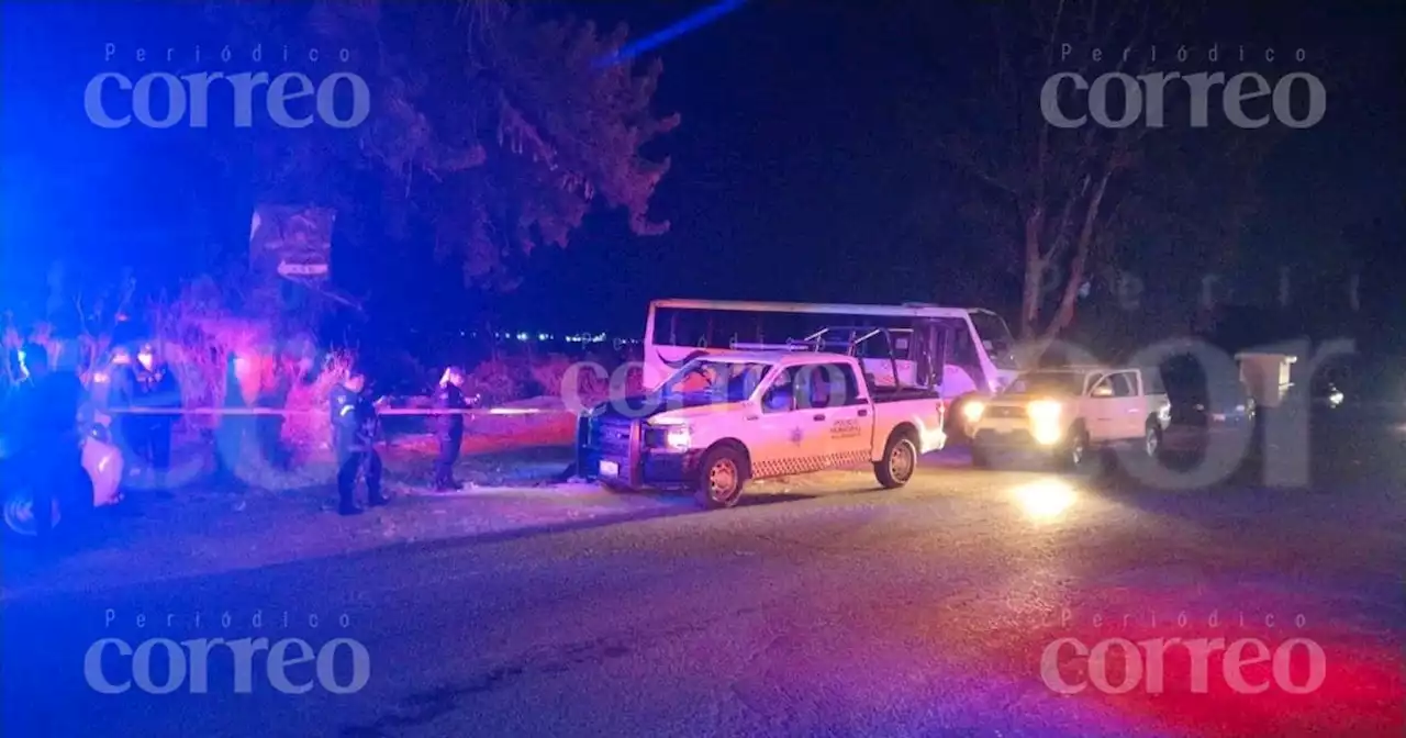 Motosicarios asesinan a un hombre en Arboledas de Ciudad Bajío en Salamanca