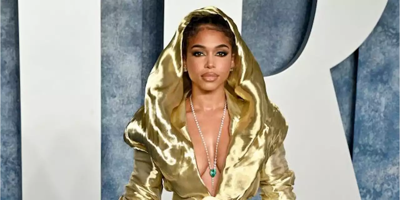 Lori Harvey Wears a See Through Top Wrapped in Snakes