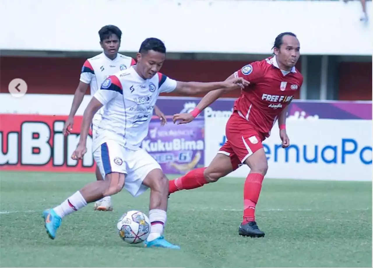 Hasil Arema FC vs Persis Solo: Singo Edan Dipaksa Berbagi Poin