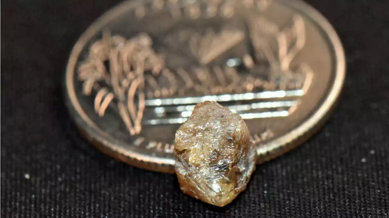 Visitor Finds Biggest Diamond in Years at State Park