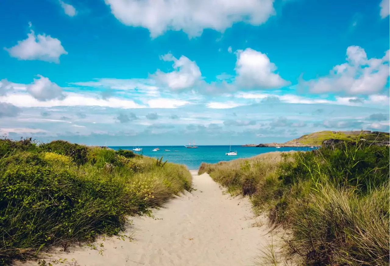 The forgotten Channel Island with blonde hedgehogs, white-gold beaches and no traffic lights