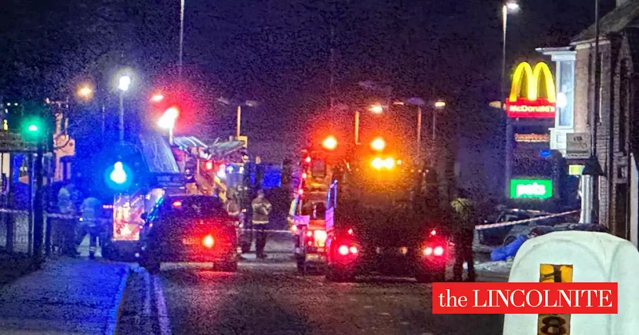 Flat evacuated after BMW driver smashes into Boston business