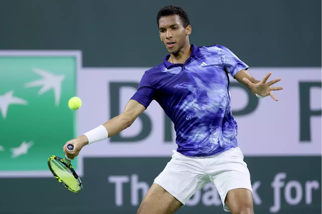 Felix Auger-Aliassime overcomes six match points to move on at Indian Wells