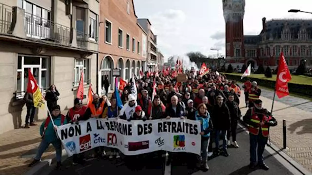 Political tensions, new protests over French pension bill