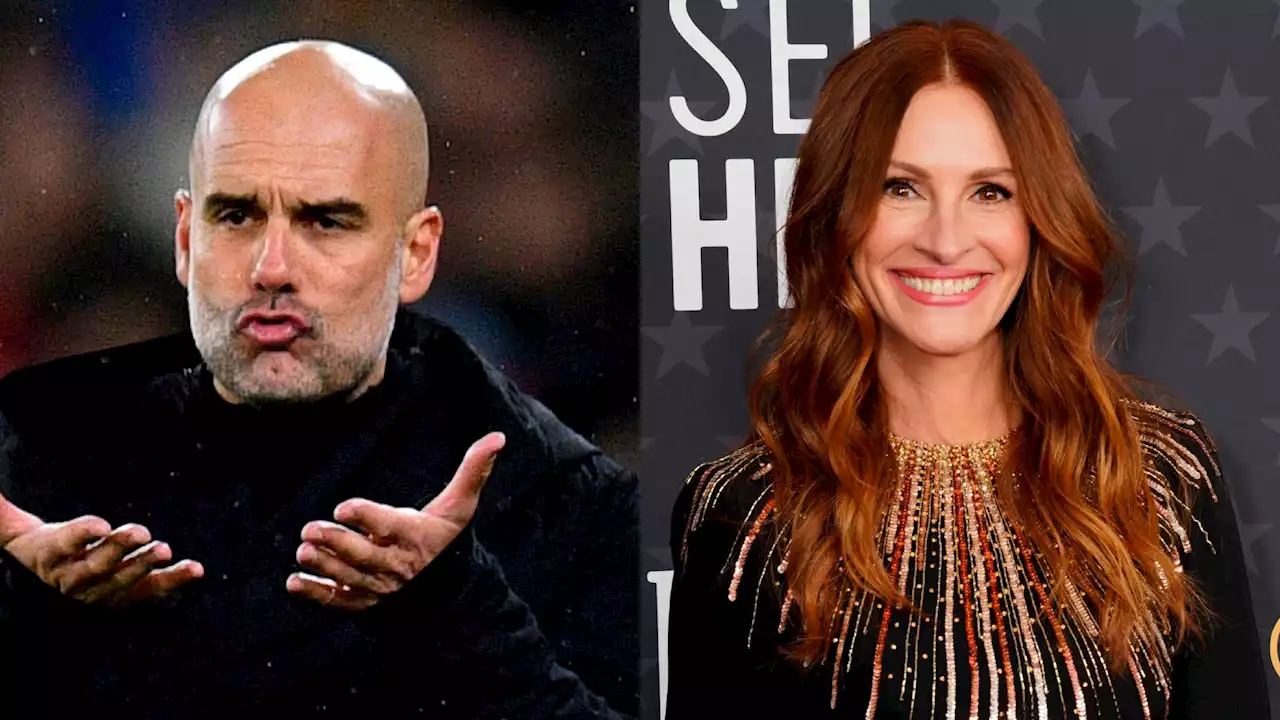 Pep Guardiola revela 'traición' de Julia Roberts y que se sentirá 'fracasado'