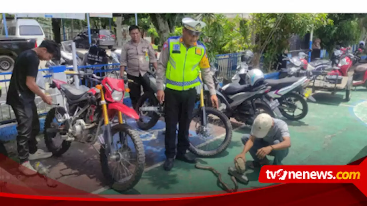 Jelang Ramadhan, Polres Sibolga Menjaring Puluhan Knalpot Brong Kendaraan Roda Dua