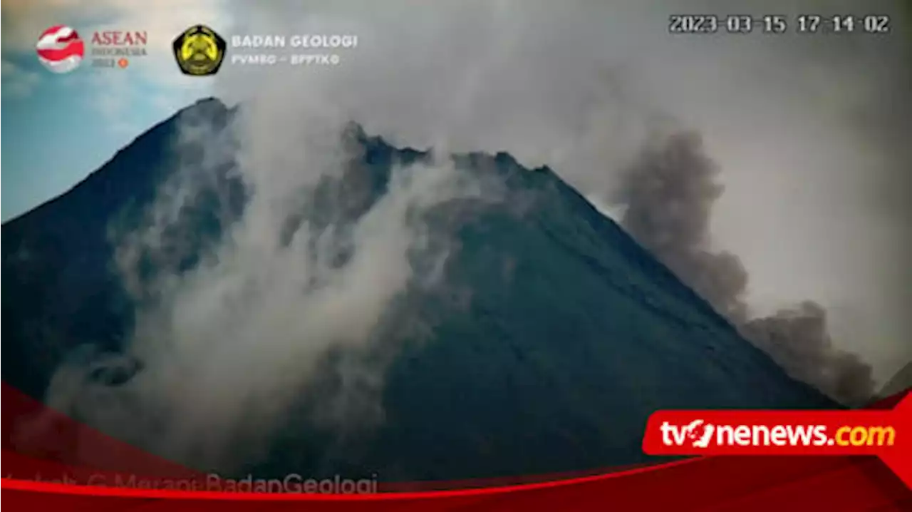 Rabu Petang Gunung Merapi Kembali Luncurkan Awan Panas Guguran 1 Kilometer