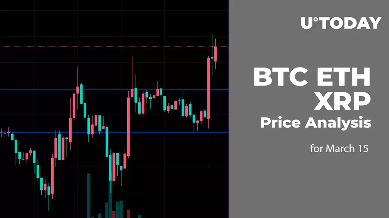 BTC, ETH, and XRP Price Analysis for March 15