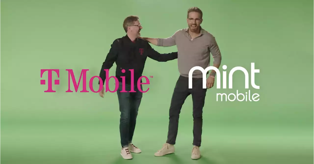 T-Mobile is buying Ryan Reynolds’ Mint Mobile for up to $1.35 billion