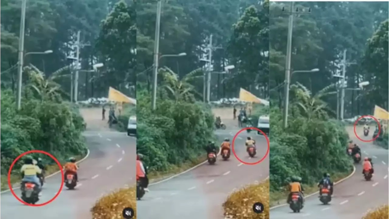 Viral Video Yamaha Nmax Terbang Akibat Rem Blong