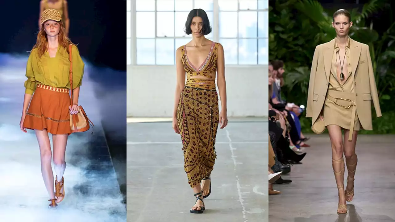 6 combinaciones que nos harán llevar sandalias boho con faldas en Primavera-Verano 2023