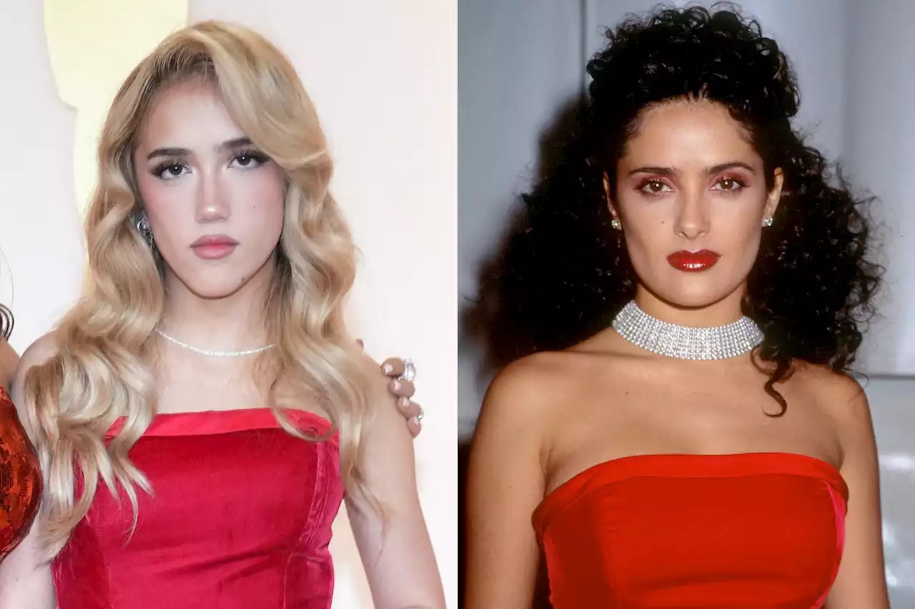 Salma Hayek's Daughter Re-Wore Her 1997 Isaac Mizrahi Dress