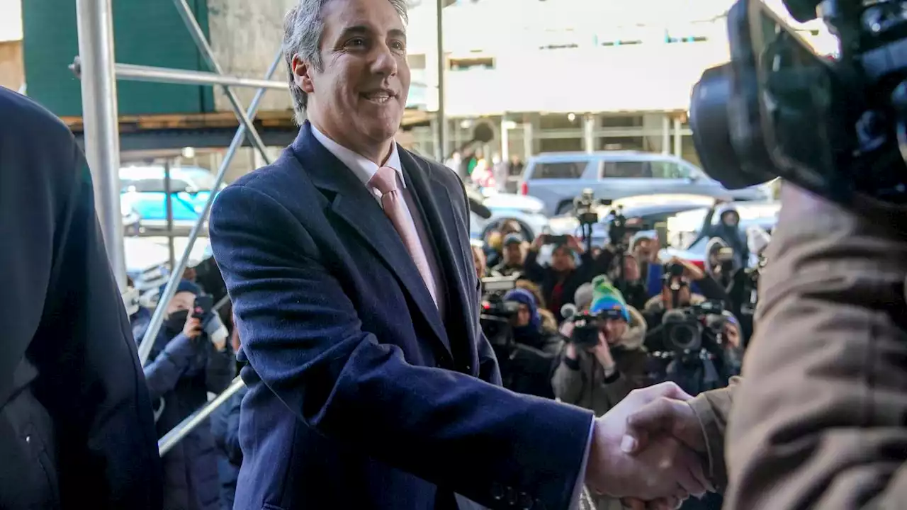 Michael Cohen makes 2nd appearance before Trump grand jury