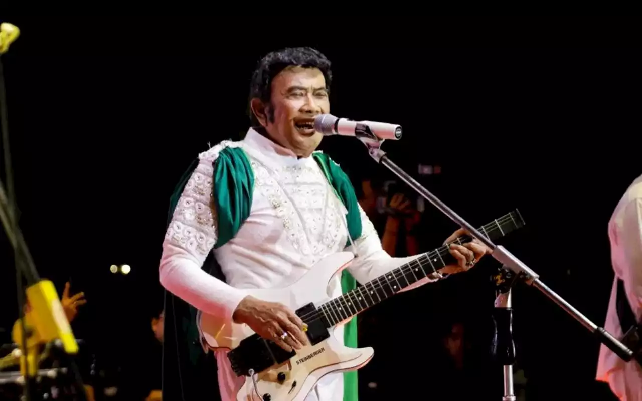 Viral Video Rhoma Irama Disetop Nyanyi Oleh Kru Deep Purple, Pihak Promotor Buka Suara