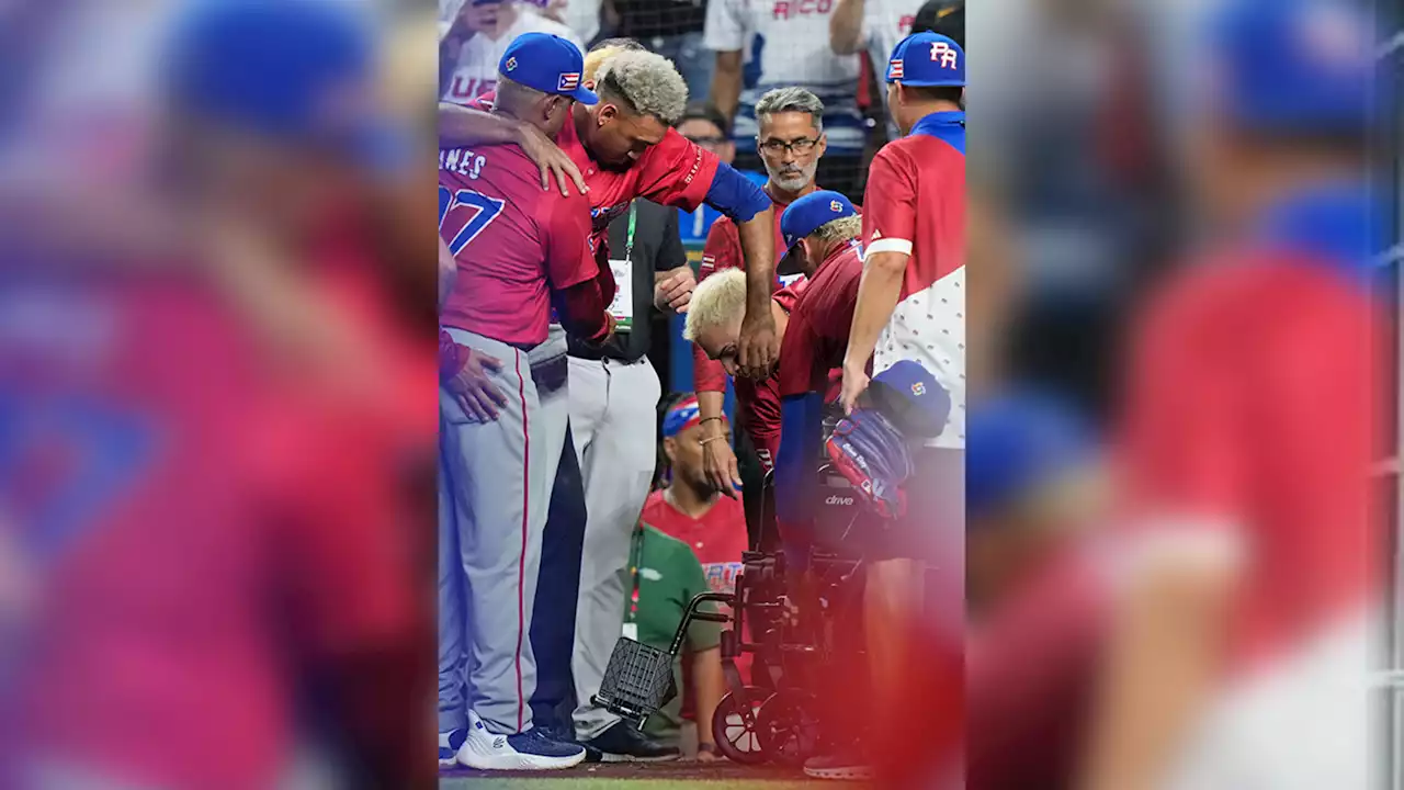 Mets' Edwin Díaz hurts knee as Puerto Rico tops Dominicans in WBC