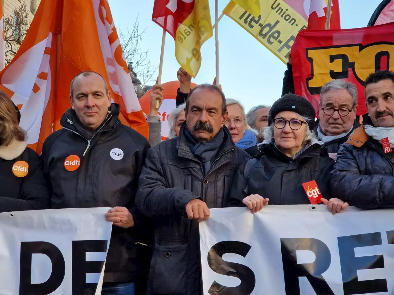 Reforme des retraites : les têtes de file des syndicats devant l'Assemblée nationale