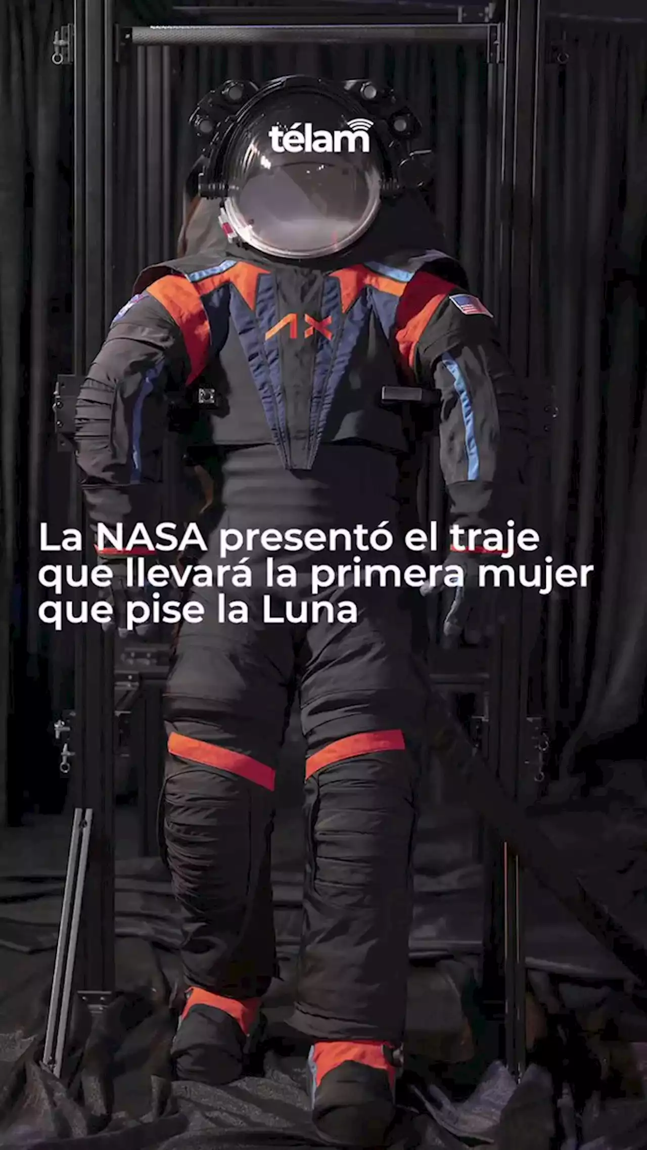 Presentaron el traje de última generación que usarán en la próxima misión a la luna