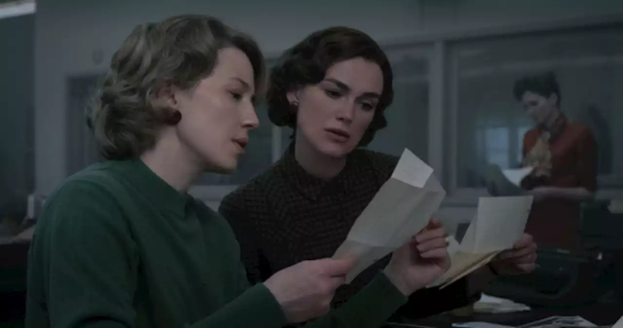 'It's alright, mate, I've got your back': Keira Knightley on connection with Boston Strangler co-star Carrie Coon