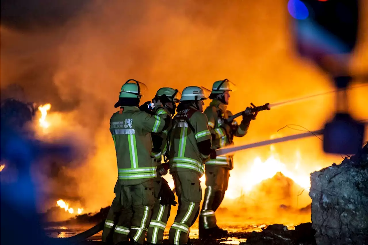 Feuer in Henningsdorfer Silo ausgebrochen – 100.000 Euro Schaden