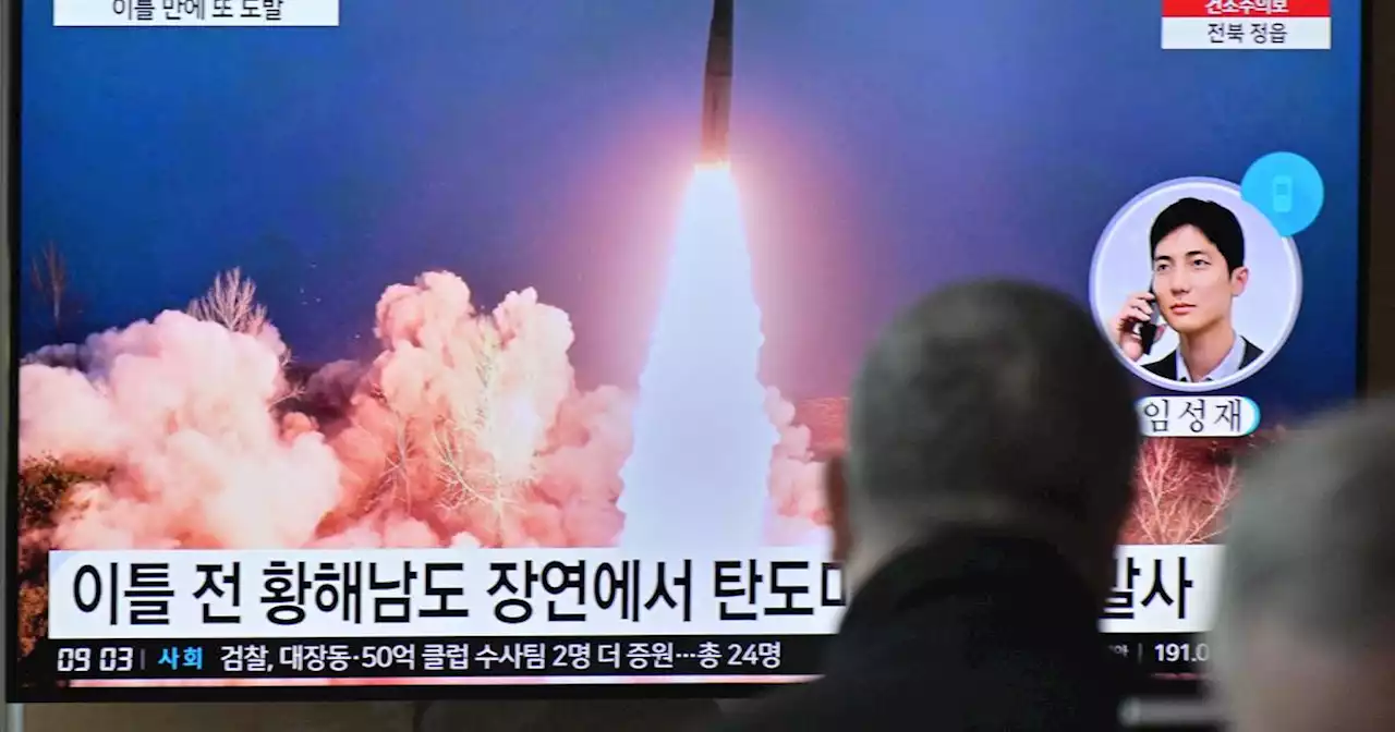 North Korea launches intercontinental ballistic missile ahead of South Korea-Japan summit