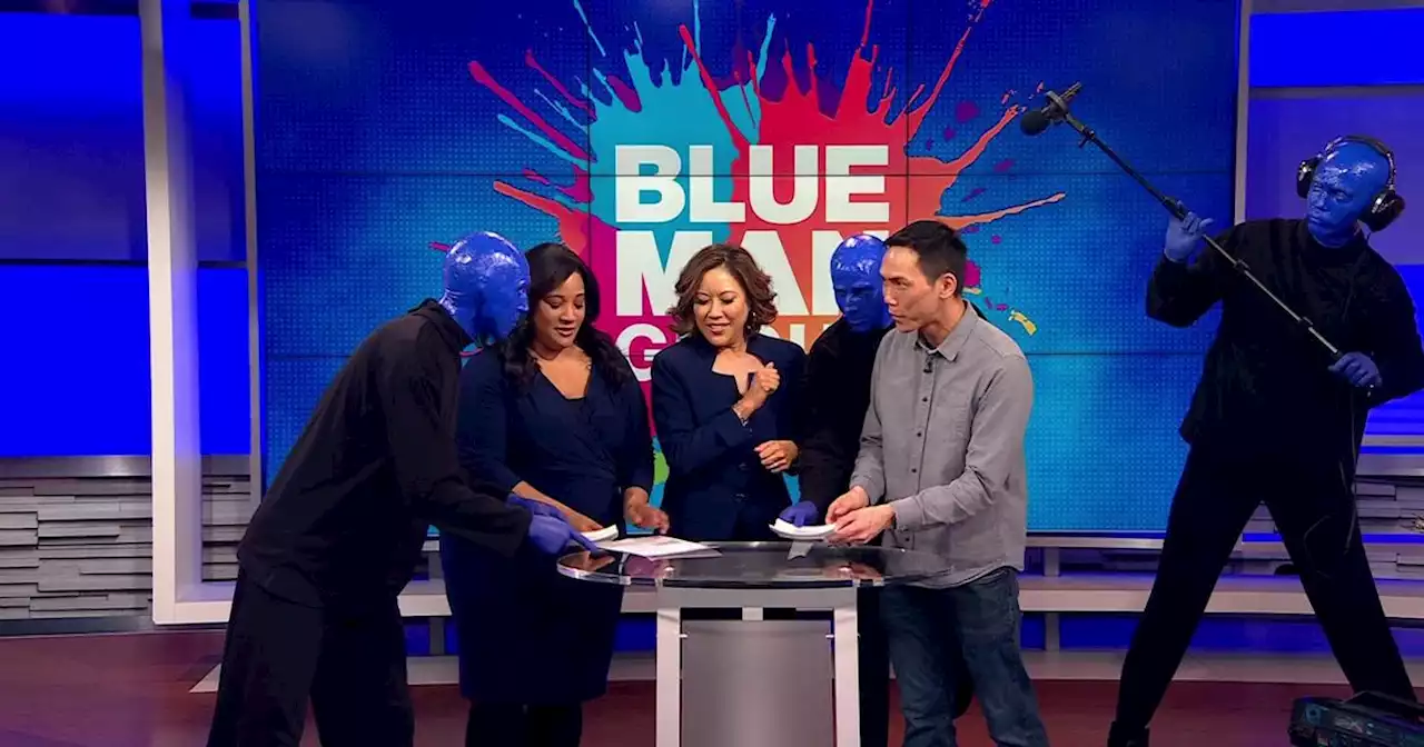 Blue Man Group joins CBS2 in studio to discuss off-Broadway show