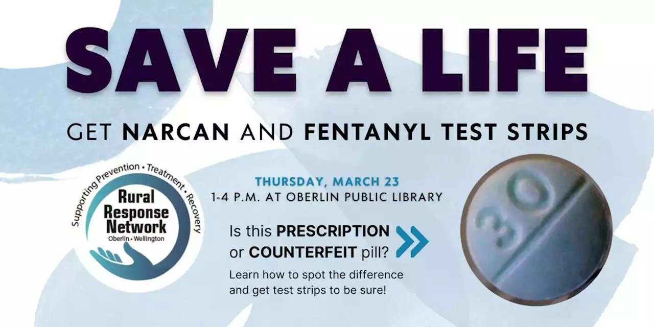 Free Narcan, fentanyl test strips offered at Oberlin workshop