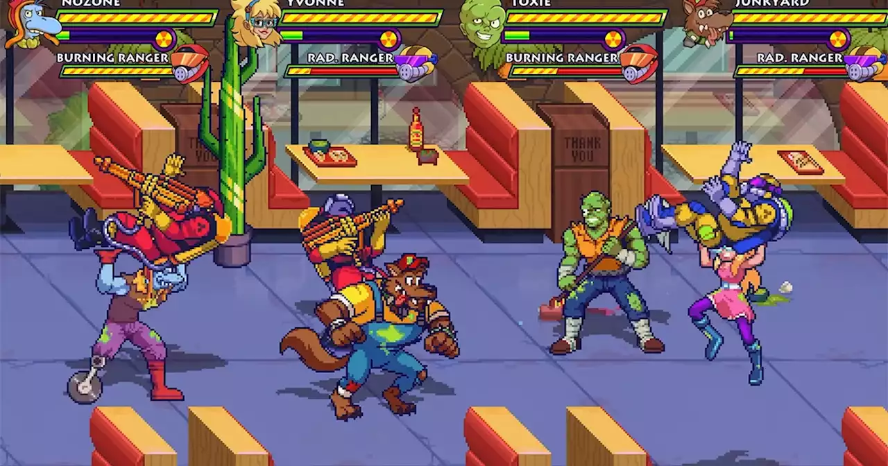 Toxic Crusaders Beat 'Em Up Announced