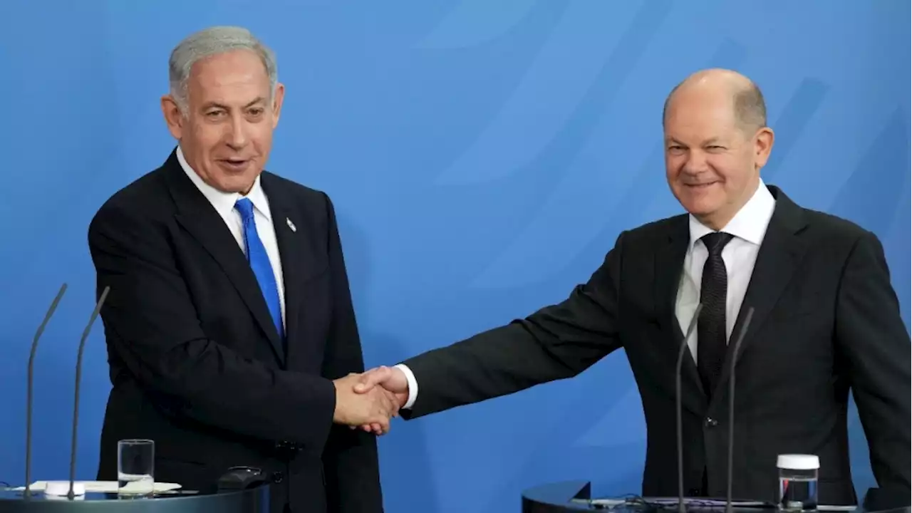 Scholz voices concern on Israel overhaul as Netanyahu visits