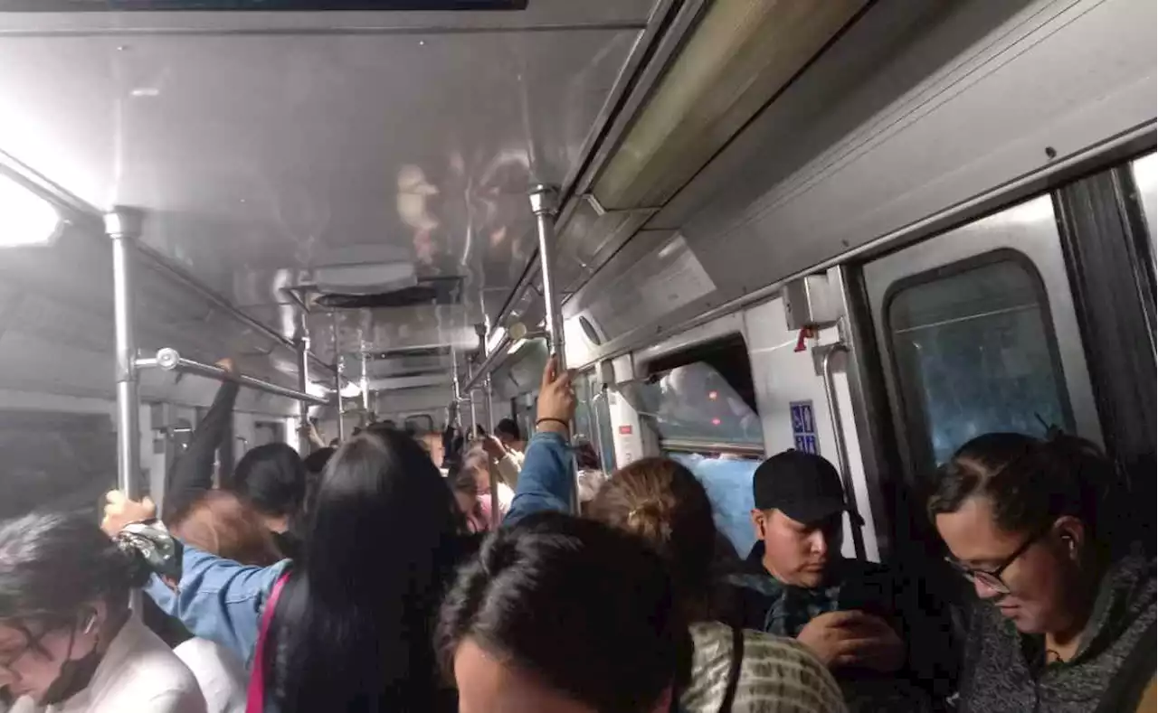 Metro CDMX: anuncian avance lento de trenes por mega apagón