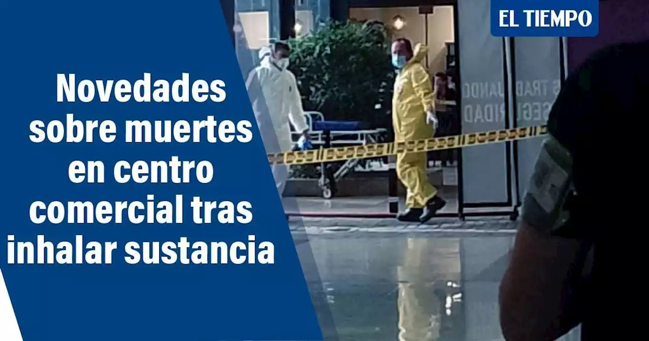 Detalles de muerte por extraña sustancia en centro comercial de Medellín