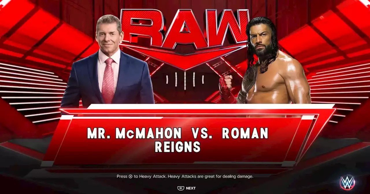 Vince McMahon playable in WWE 2K23