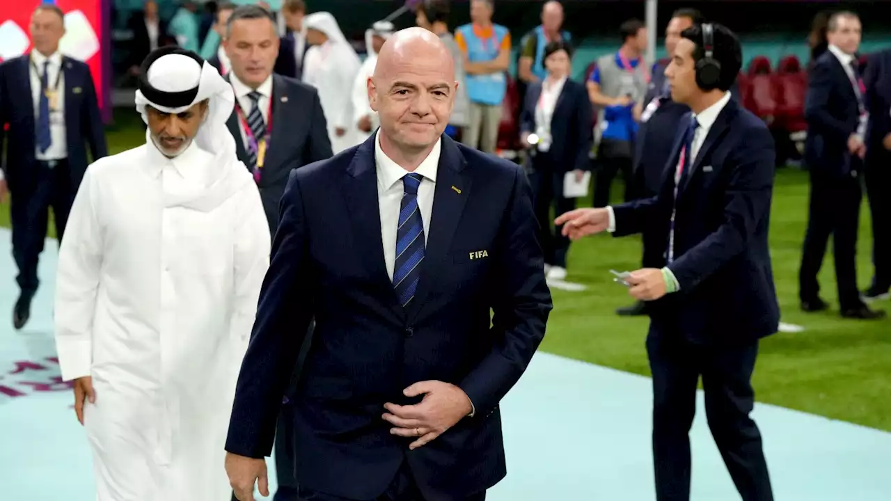 Gianni Infantino hits out at the 'mean' haters after being re-elected FIFA president - Football365