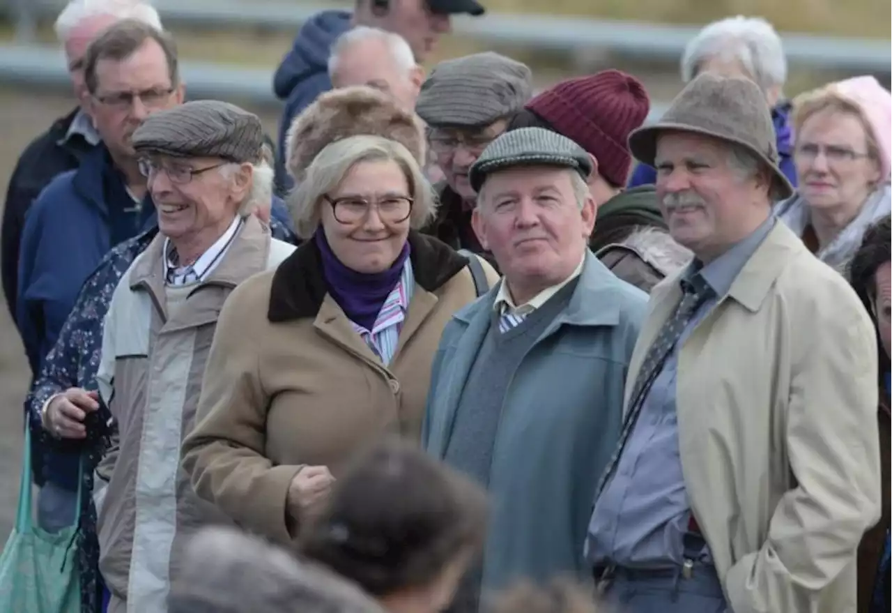 'Never thought I'd see this': Still Game stars perform song popular with Celtic fans