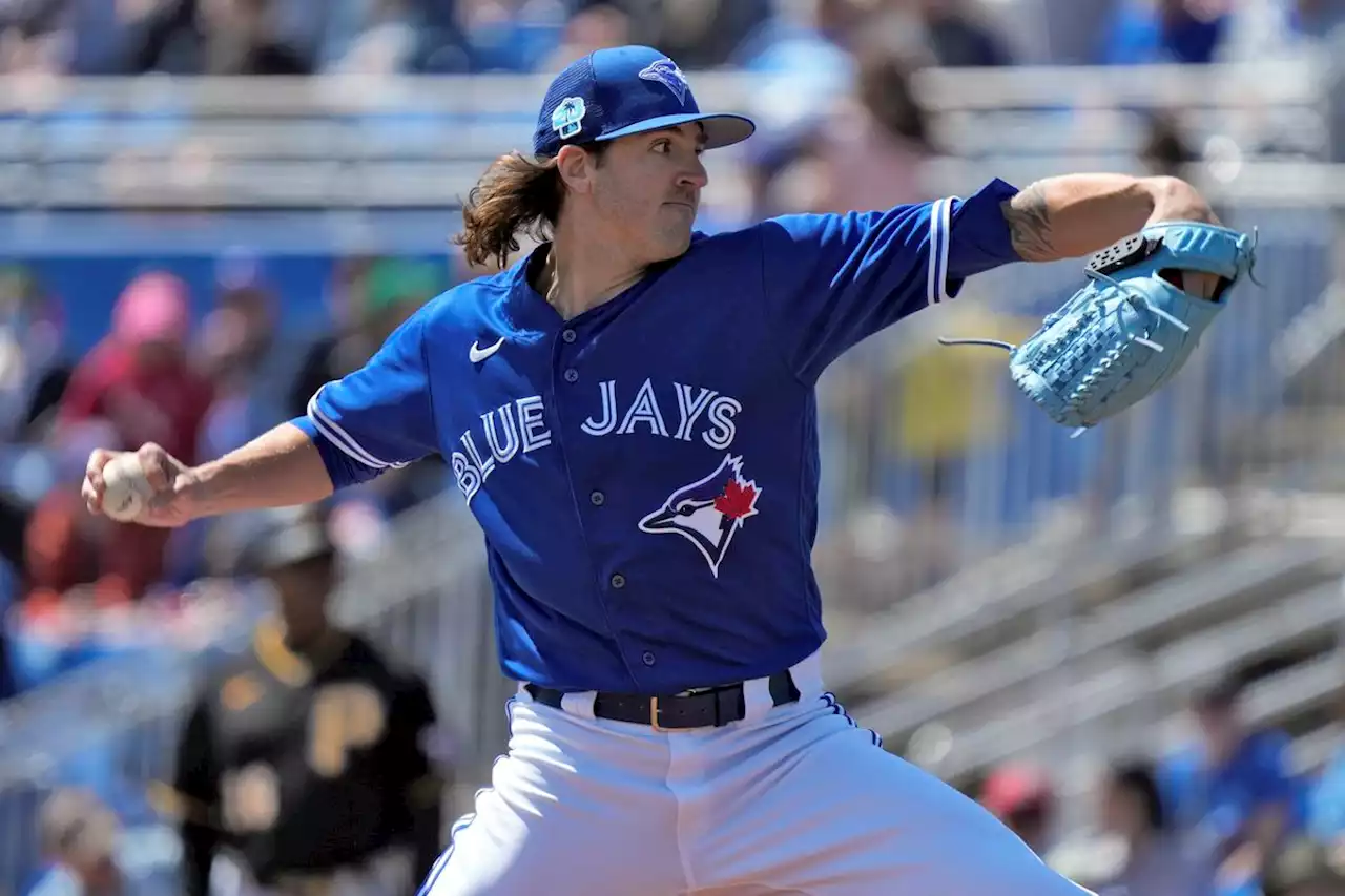 Gausman strikes out seven over three-plus innings, Jays thump Pirates