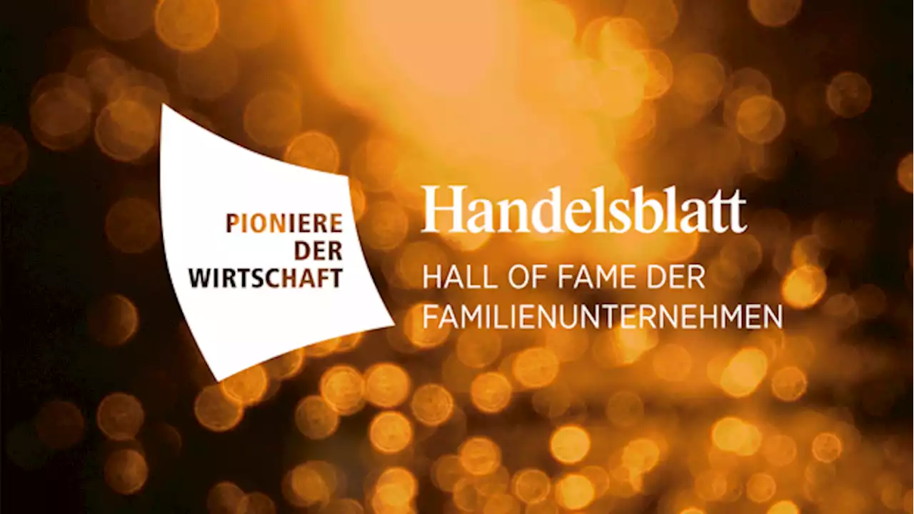 Hall of Fame: Das sind die neuen Mitglieder der Hall of Fame der Familienunternehmen 2023