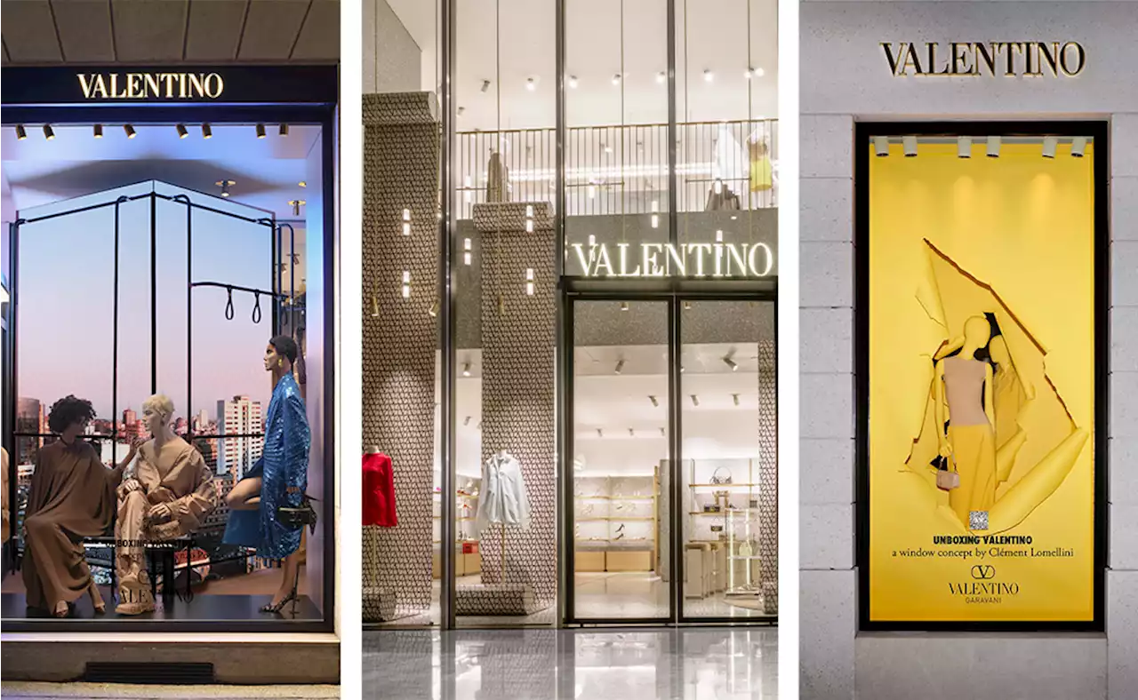 Valentino A Global Unboxing: vetrine in giro per il mondo | iO Donna