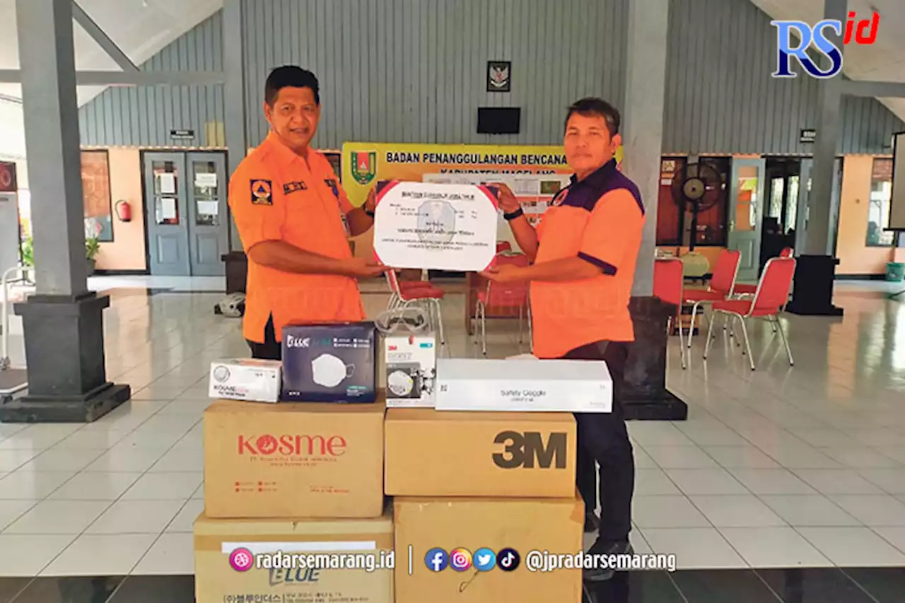 BPBD Jatim Bantu Masker dan Kacamata