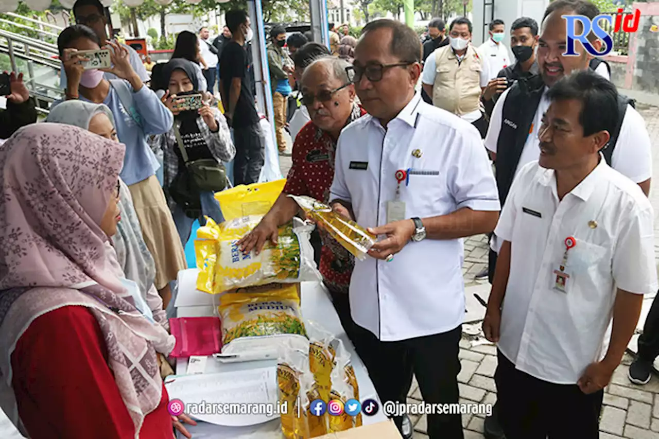 Stabilkan Harga Jelang Ramadan, Pemkot Semarang Gencarkan Operasi Pasar Migor